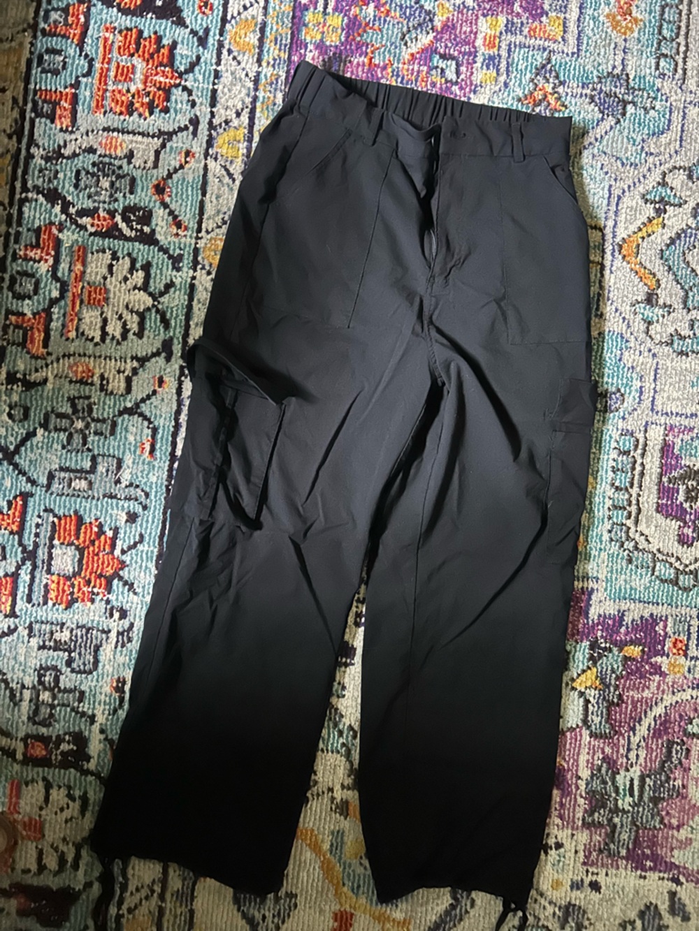 Black Cargo Pants